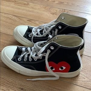 ❤️ Comme des Garçons Converse unisex sneakers